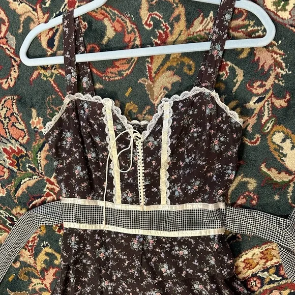 Gold Label Gunne Sax peplum dress 👗 - Picture 7 of 9